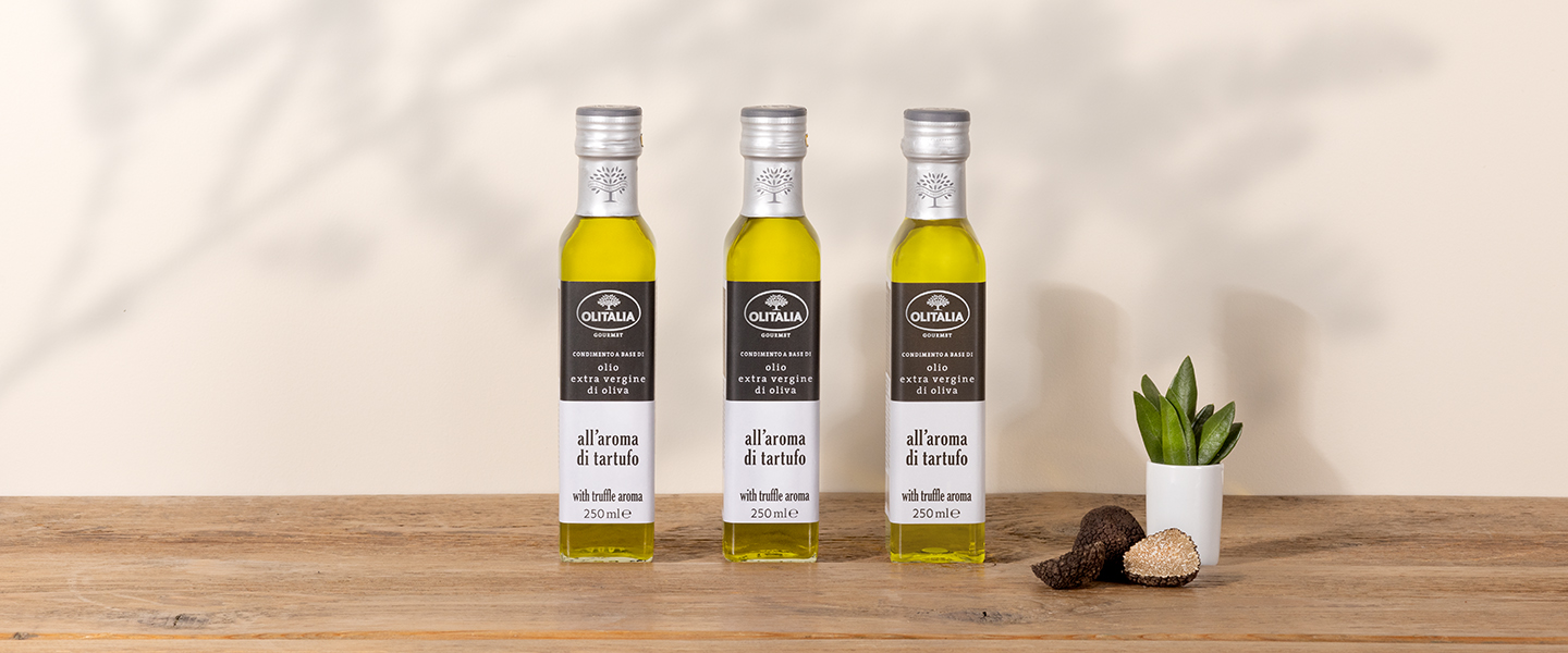 Condimento a base di olio extra vergine di oliva all’aroma di tartufo - 3 bottiglie 1